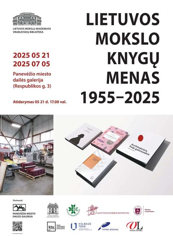 Paroda „Lietuvos mokslo knygų menas 1955–2025“