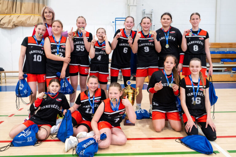 Panevėžio sporto centro krepšininkės – MKL čempionės