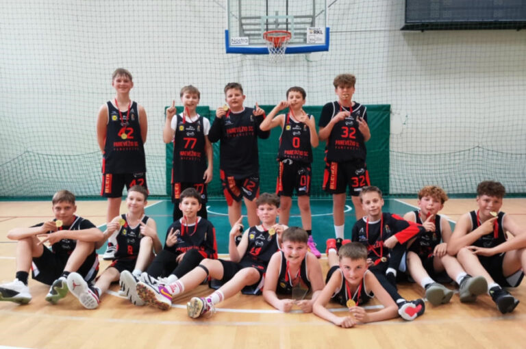 Panevėžio sporto centre krepšininkai džiugina pasiekimais