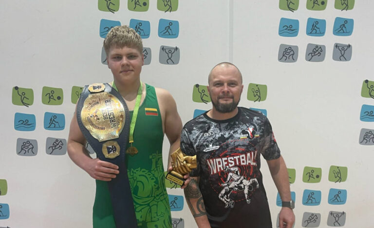 Tarptautiniame turnyre iškovotas čempiono titulas