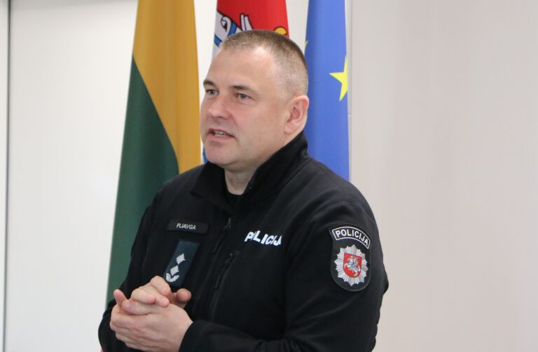 Pristatytas naujasis Panevėžio apskrities ppolicijos viršininkas
