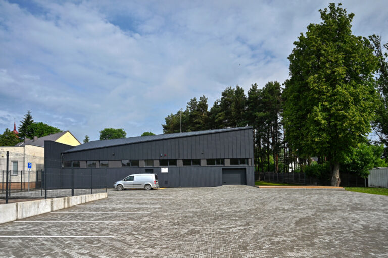 Panevėžyje baigtas statyti modernus elingas