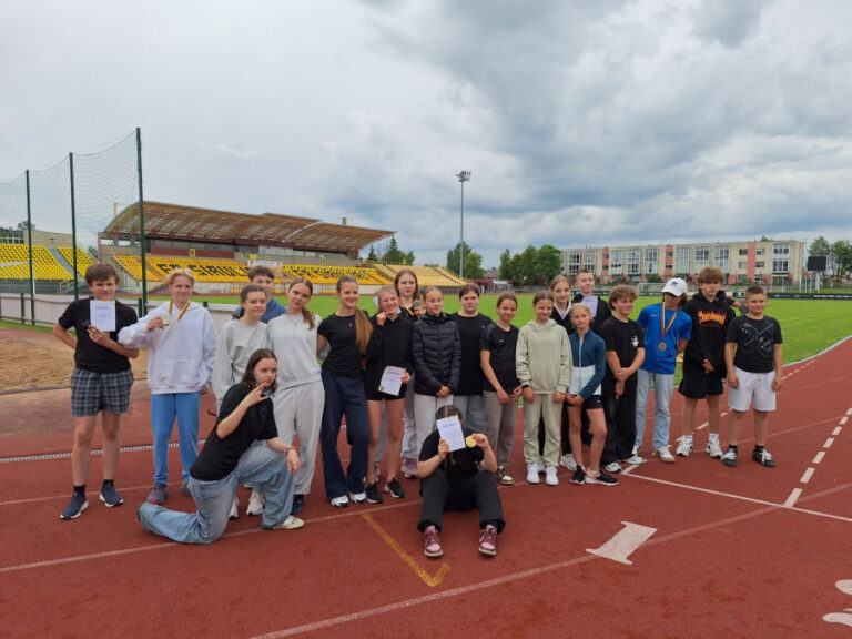 Panevėžio sporto centro lengvaatlečiai iškovojo medalius