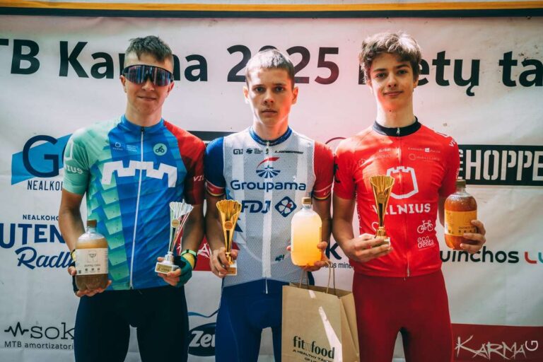 Panevėžio sporto centro dviratininkai iškovojo pirmąsias vietas