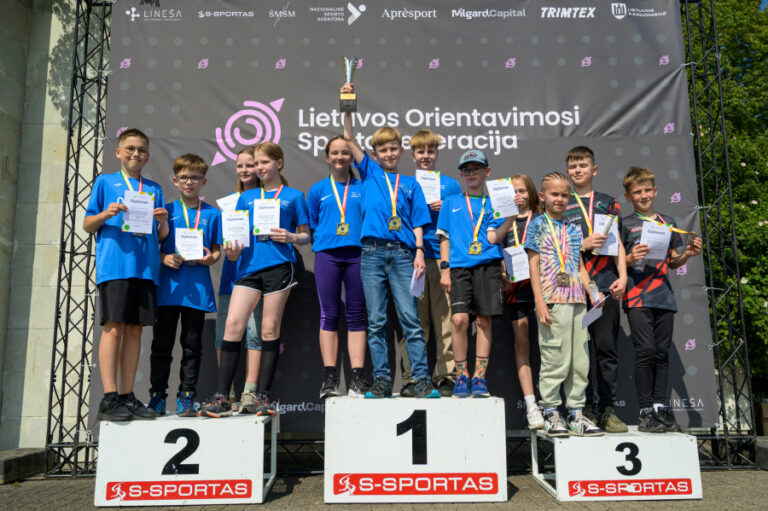 Lietuvos orientavimosi sporto čempionate panevėžiečiai iškovojo sidabrą ir bronzą