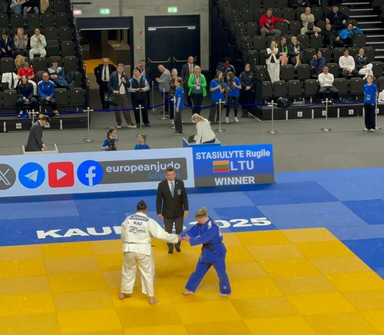 R. Stasiulytė varžėsi Pasaulio bei Europos dziudo čempionatuose