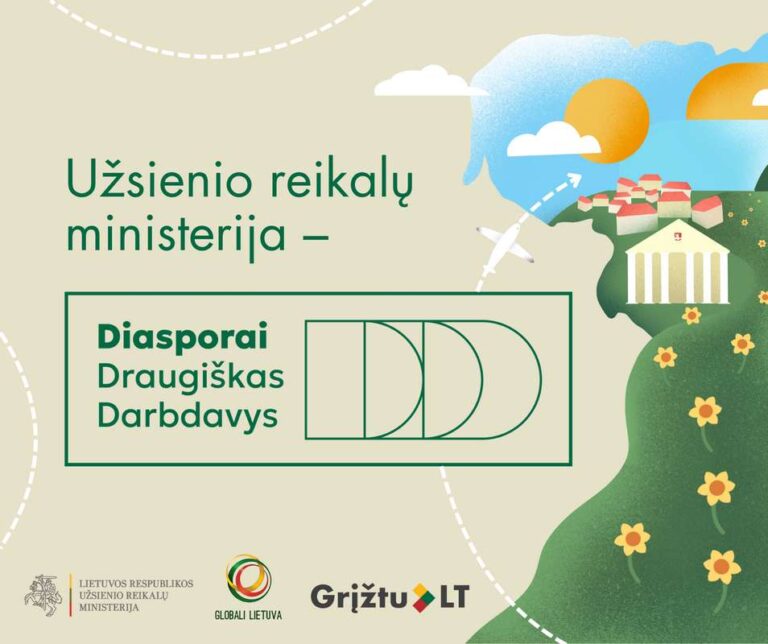 Ministras K. Budrys: Užsienio reikalų ministerija – diasporai atvira institucija