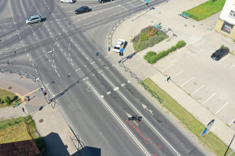 Eismo įvykis J.Basanavičiaus gatvėje