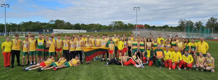 Panevėžio sporto centro lengvaatlečiai dalyvavo Baltijos šalių čempionate