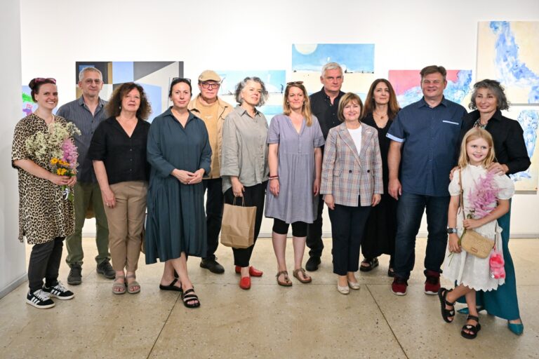 Panevėžyje atidaryta tarptautinio tapytojų plenero paroda, skirta Kazimierui Naruševičiui atminti