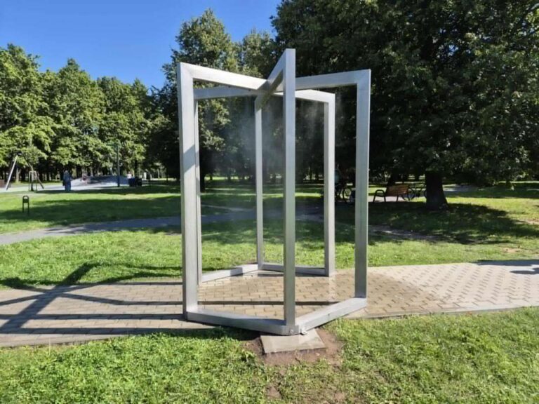 Panevėžyje įrengta dar viena vandens dulksna