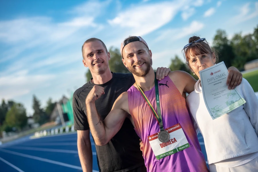 Panevėžio sporto centro lengvaatlečiai varžėsi Lietuvos čempionate