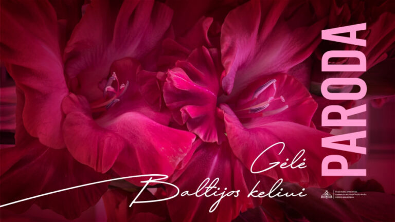 Bibliotekoje vėl žydės „Gėlė Baltijos keliui”