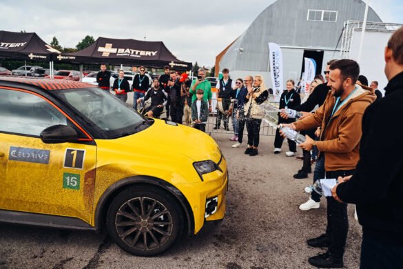 Panevėžyje finišavo Eldrive 24H elektromobilių lenktynės