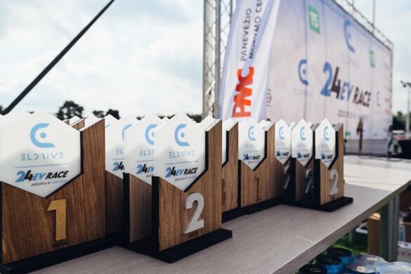 Panevėžyje finišavo Eldrive 24H elektromobilių lenktynės