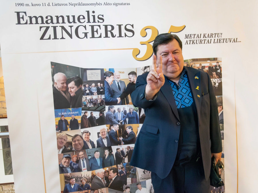 Emanuelis Zingeris – svarbi sukaktis ir apdovanojimas iš Ukrainos