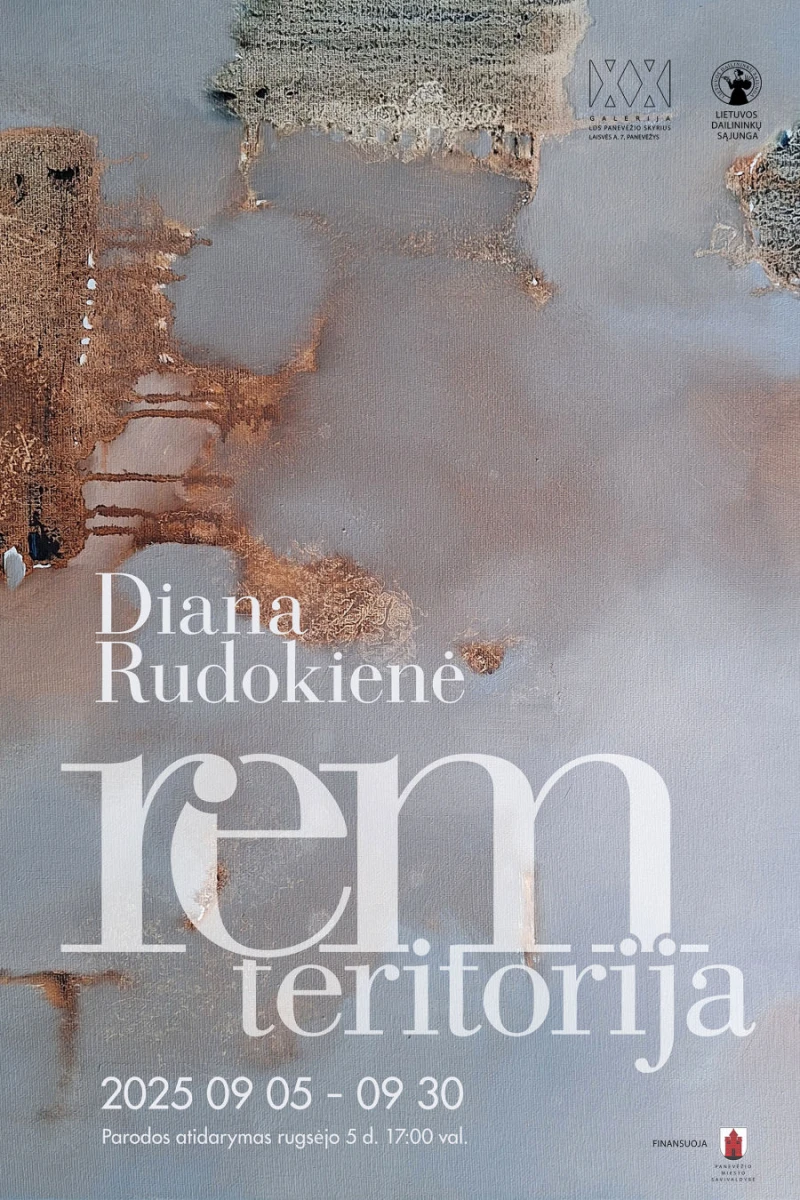 Atidaroma Dianos Rudokienės paroda „REM teritorija“