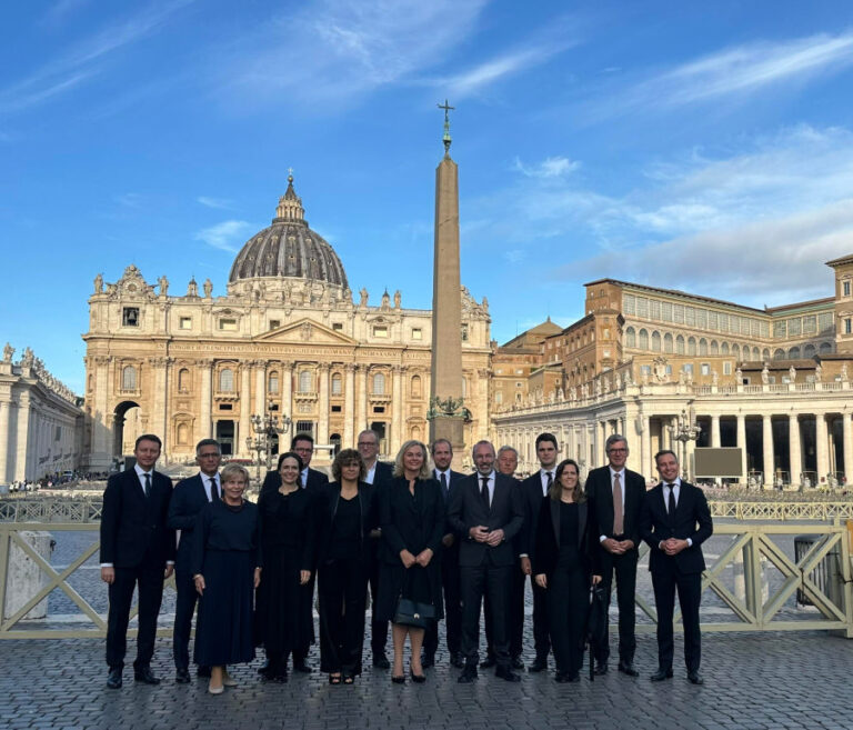 Europos Parlamento narė Rasa Juknevičienė lankosi Vatikane