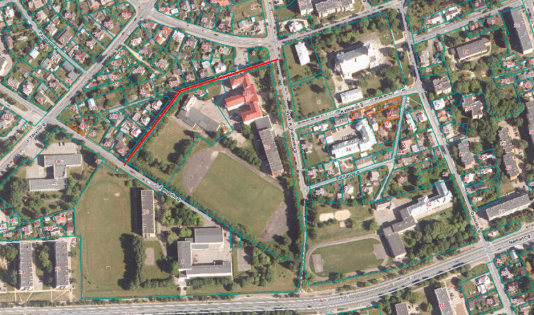 Skelbiama gyventojų apklausa dėl eismo Upytės gatvėje