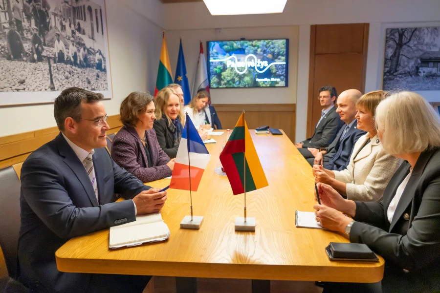 Panevėžyje lankosi Prancūzijos Ambasadorė Lietuvoje