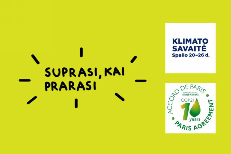 Prasidėjo 2025-ųjų Klimato savaitės renginiai