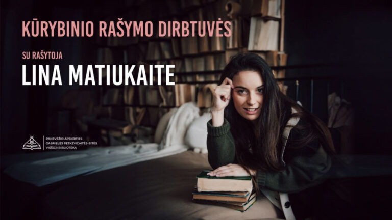 Rašymo dirbtuvėse – atsipalaiduoti, pažinti save ir pasaulį