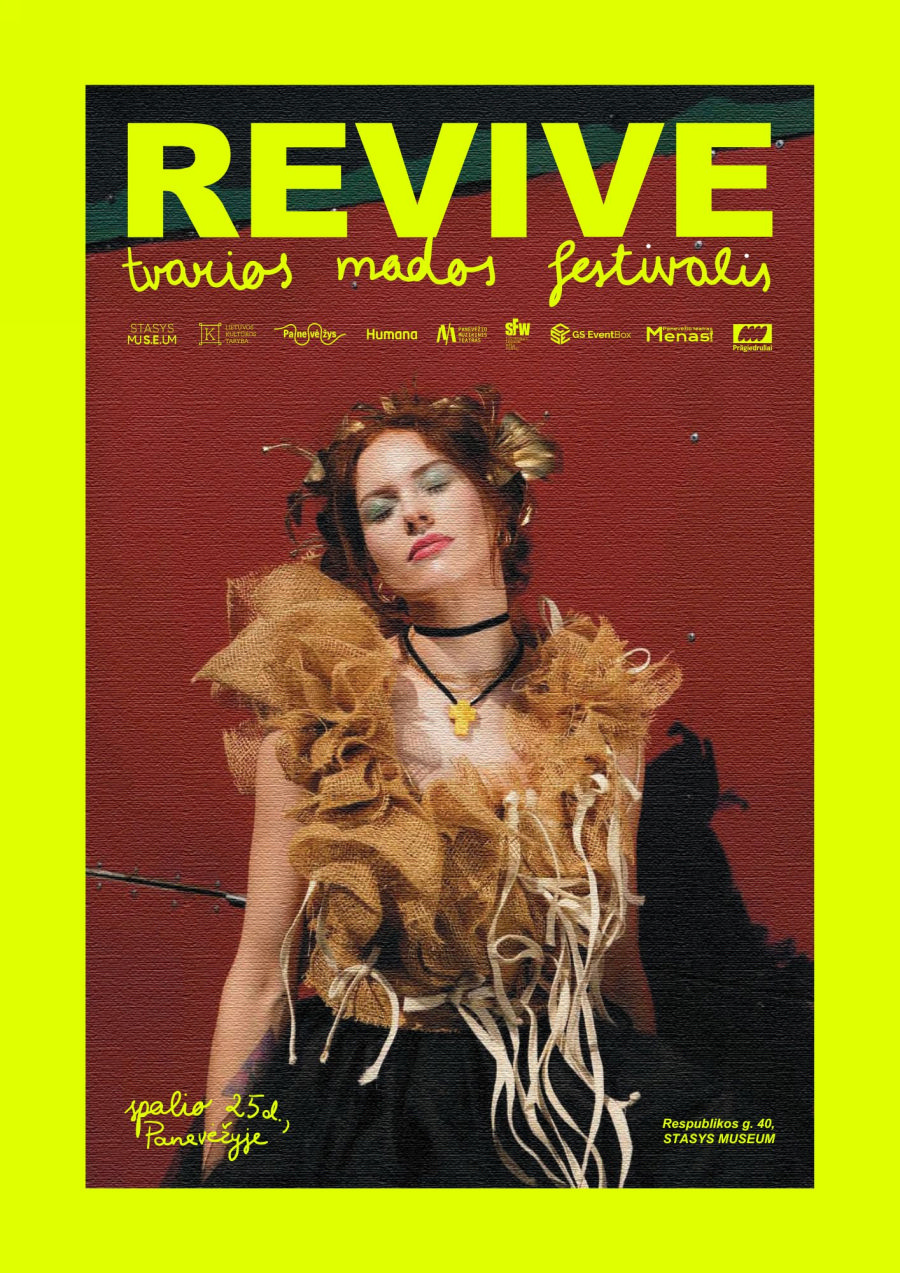 Spalio 25 d. Panevėžyje – pirmasis tvarios mados festivalis REVIVE