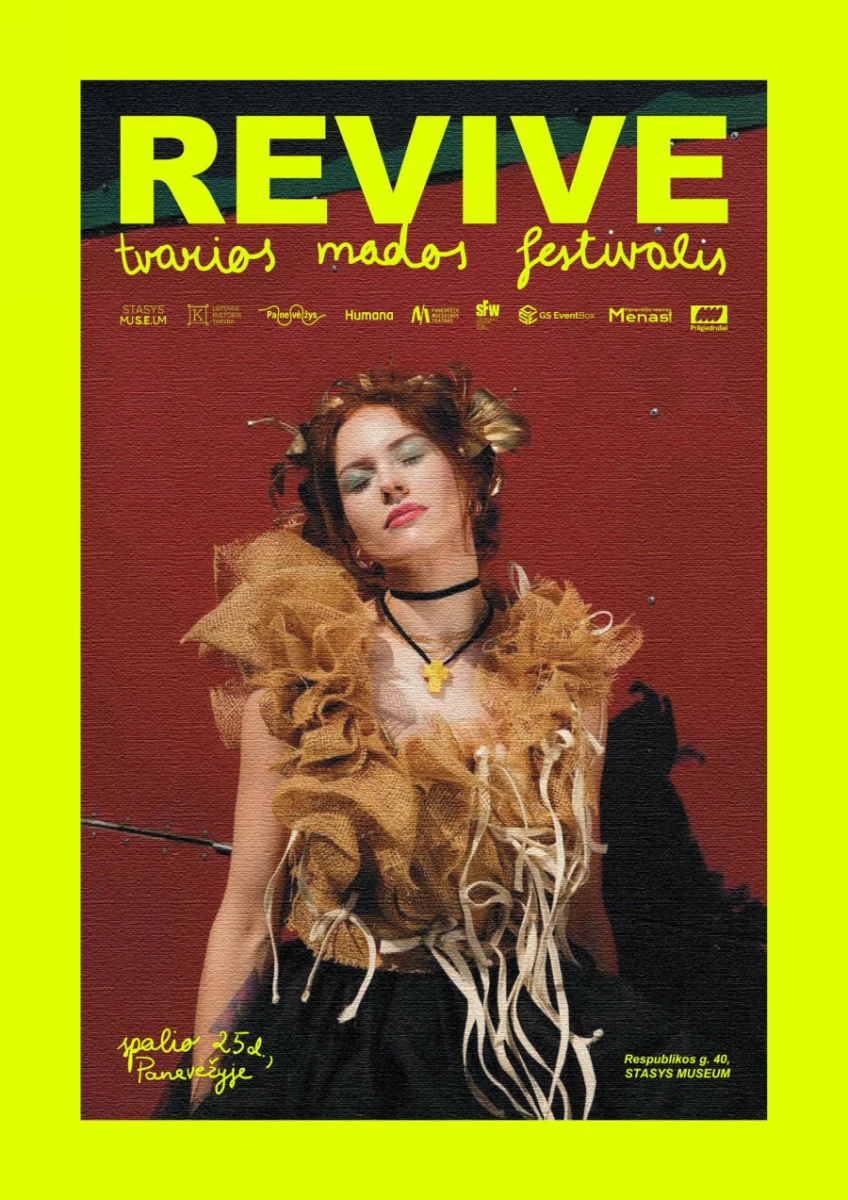 Spalio 25 d. Panevėžyje – pirmasis tvarios mados festivalis REVIVE