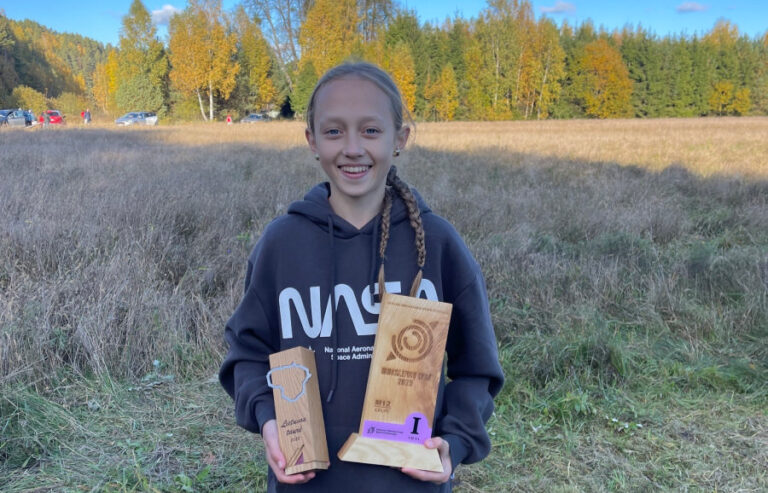 U. Deveikytė tapo orientavimosi sporto  čempione