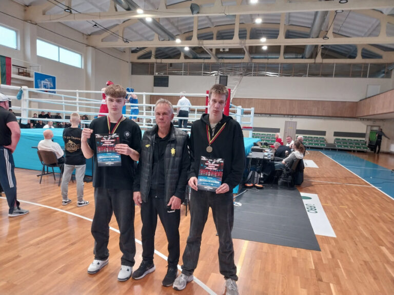 Iš tarptautinio turnyro Panevėžio sporto centro boksininkai parvežė auksą ir sidabrą