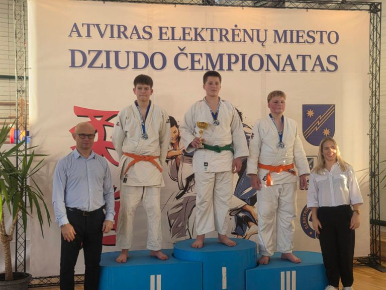 Elektrėnuose iškovotas aukso medalis