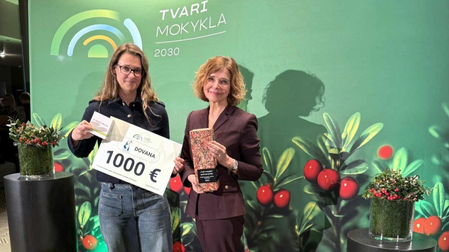 Panevėžio regioninio STEAM atviros prieigos centro mokiniai įvertinti „Tvari mokykla“ apdovanojimuose 5 STEAM