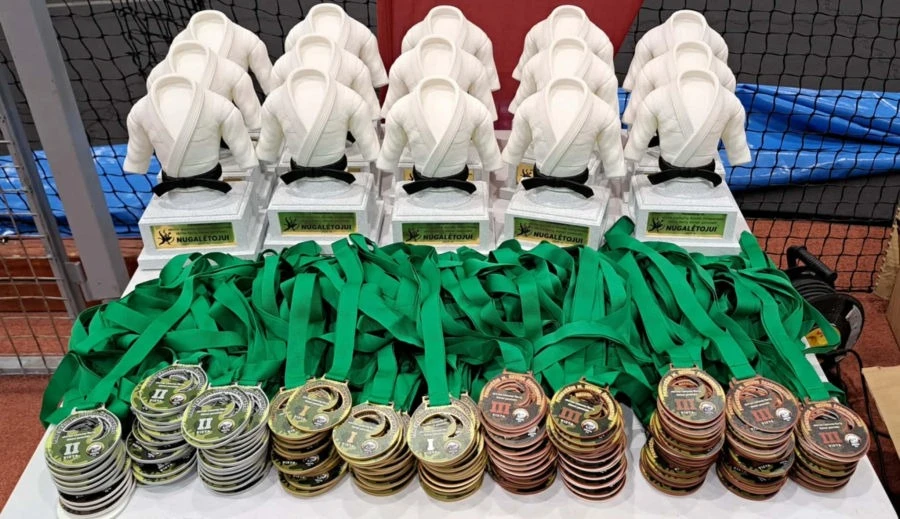 Tarptautiniame čempionate iškovota net dešimt medalių