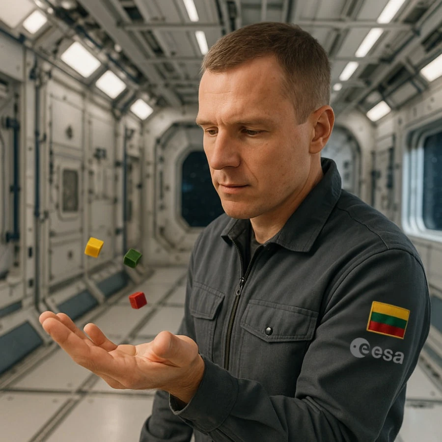 Pristatė Europos astronautams sukurtus lietuviškus užkandžius: sukūrė naują kosminio maisto paradigmą