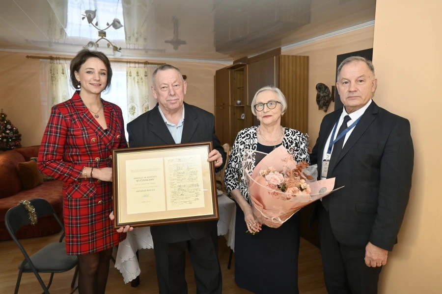 Naujųjų metų išvakarėse – ypatinga auksinių vestuvių sukaktis