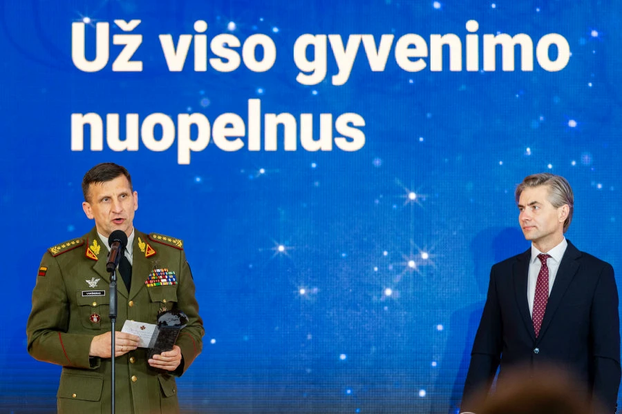 Globalios Lietuvos apdovanojimas „Už viso gyvenimo nuopelnus“ – generolui majorui Jonui Kronkaičiui