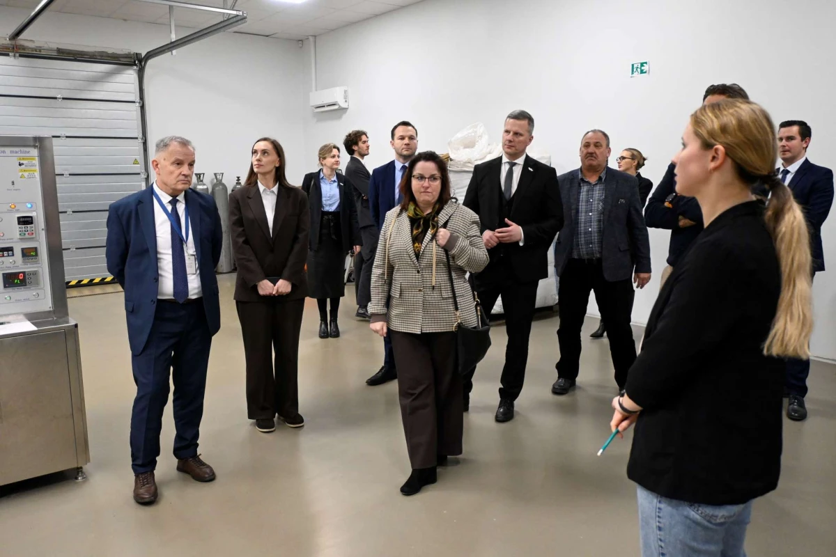 Panevėžio rajone lankėsi Ekonomikos ir inovacijų ministras