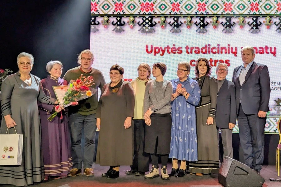 Panevėžio rajono Upytės tradicinių amatų centras pelnė aukščiausią įvertinimą