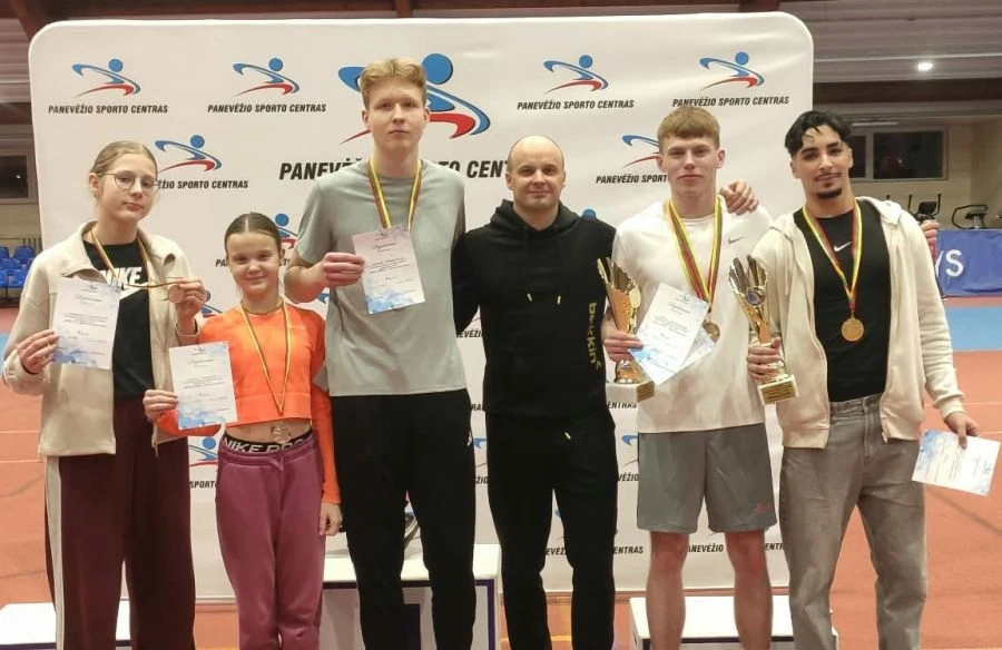 Sporto centro lengvaatlečiai sėkmingai pasirodė Sprinto dienoje