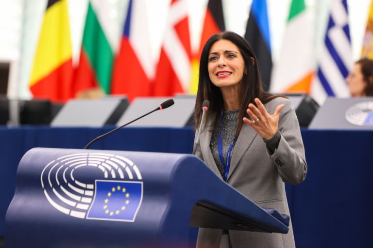 Europos Parlamento Pirmininko pavaduotoja Pina Picierno lankysis Lietuvoje 2 Pina Picierno