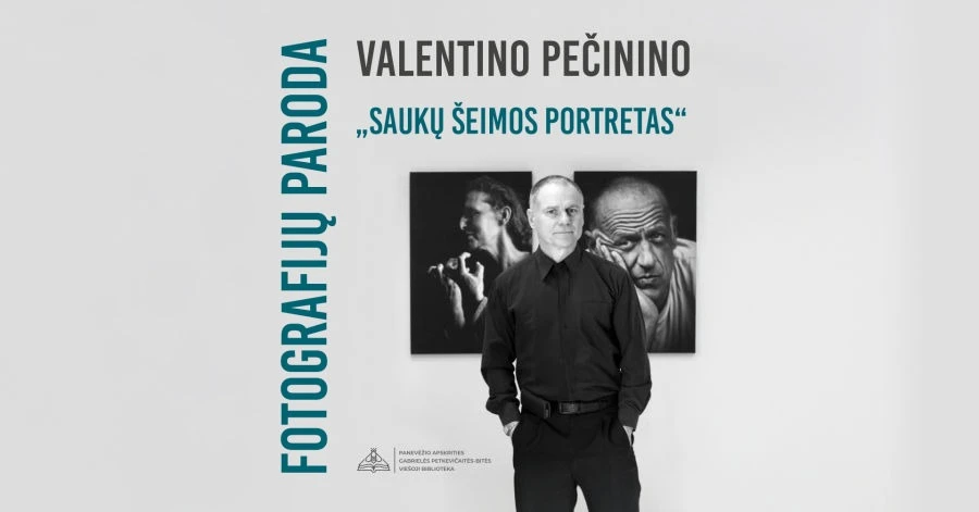 Valentino Pečinino Saukų šeimos portretas