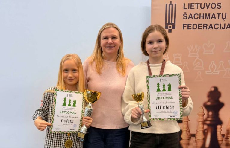 Panevėžio šachmatų triumfas Birštone: jaunoji M. Katinaitė iškovojo Lietuvos čempionės titulą 2 Panevėžio šachmatų triumfas Birštone: jaunoji M. Katinaitė iškovojo Lietuvos čempionės titulą - Paninfo.lt