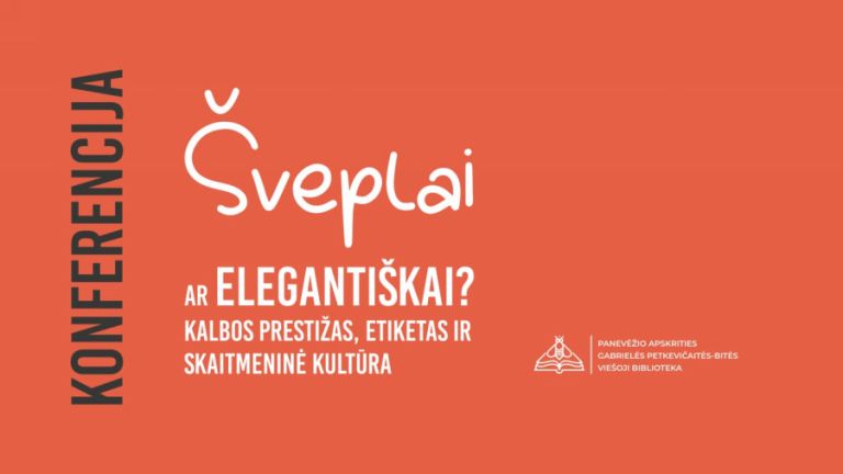 Šveplai ar elegantiškai? Panevėžyje diskutuos, kaip technologijos ir dirbtinis intelektas keičia lietuvių kalbą - Paninfo.lt