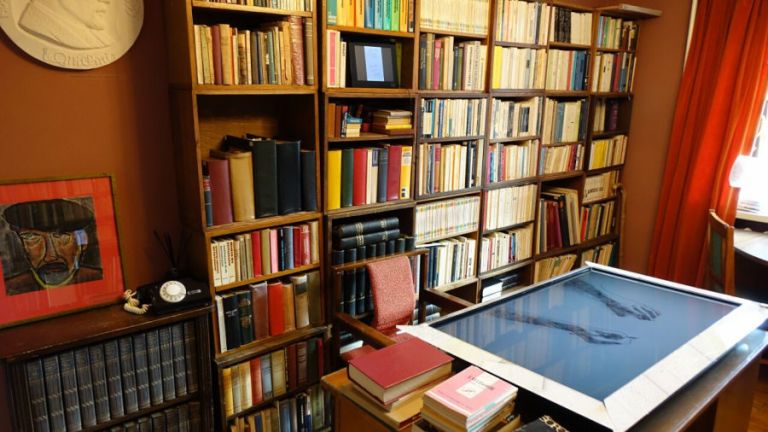 J. Miltinio memorialinio buto nuotr.