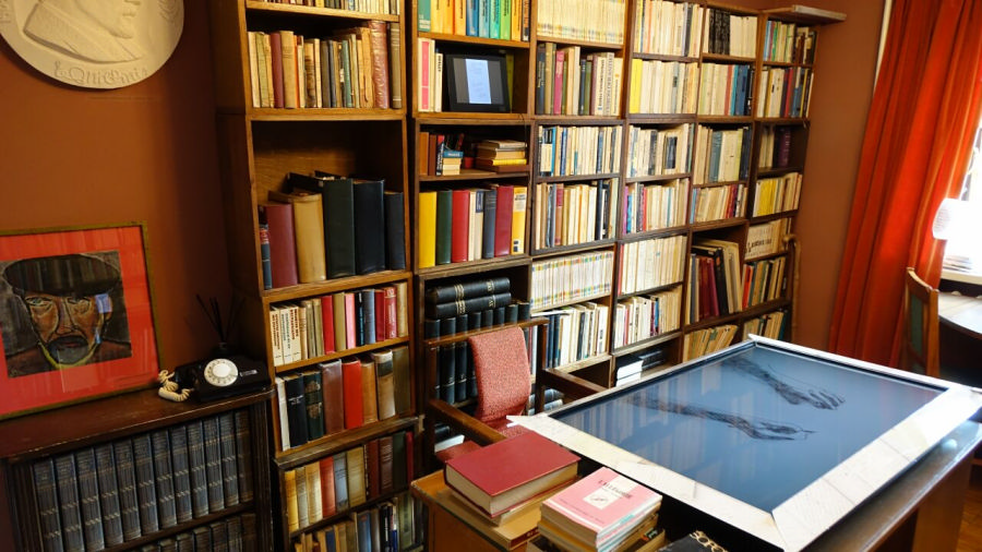 J. Miltinio memorialinio buto nuotr.