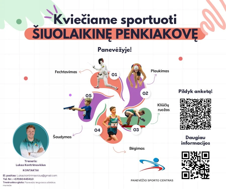 Panevėžio sporto centre – naujovė: startavo šiuolaikinės penkiakovės treniruotės