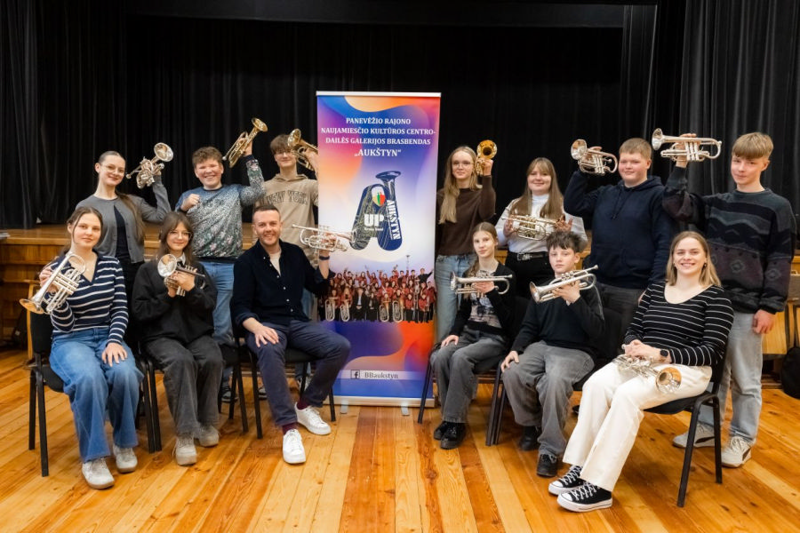 jaunoji kornetininkų karta