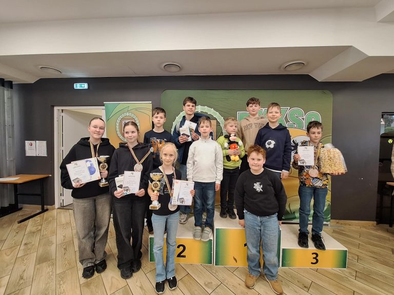 Panevėžio sporto centro šachmatų žaidėjai iškovojo medalius