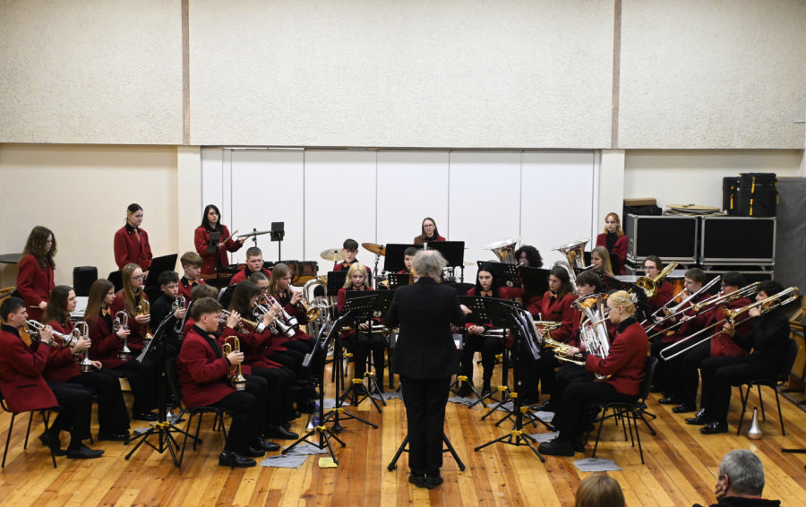 Panevėžio rajono orkestras „Aukštyn“ išlydėtas į Europos pučiamųjų instrumentų čempionatą