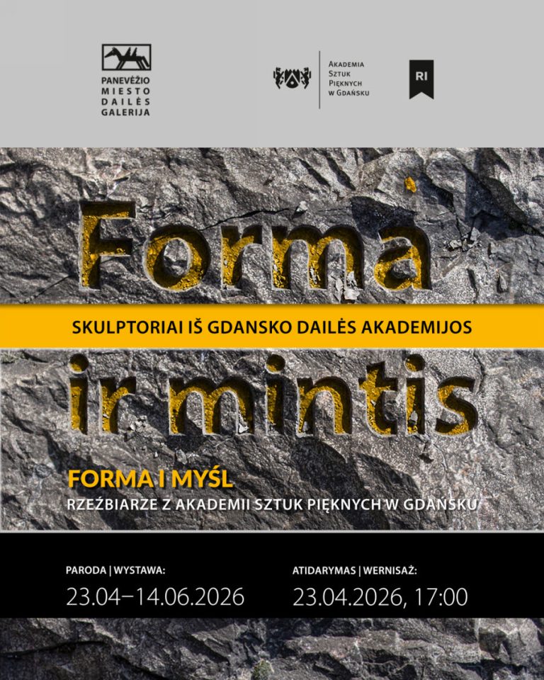 Paroda „Forma ir mintis. Skulptoriai iš Gdansko dailės akademijos“